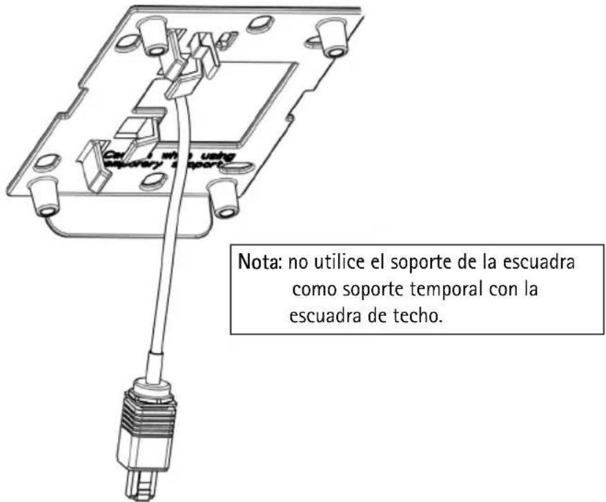 AXIS T91A64 - Instalación del Montaje en techo AXIS T91A63 - 1