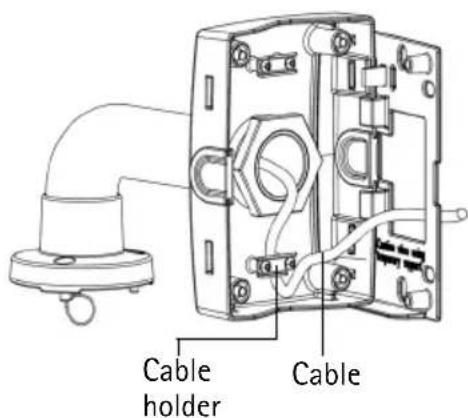 AXIS T91A64 - Install the AXIS T91A61 Wall Mount - 3