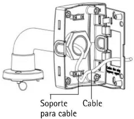 AXIS T91A64 - Instalación del Montaje en pared AXIS T91A61 - 2