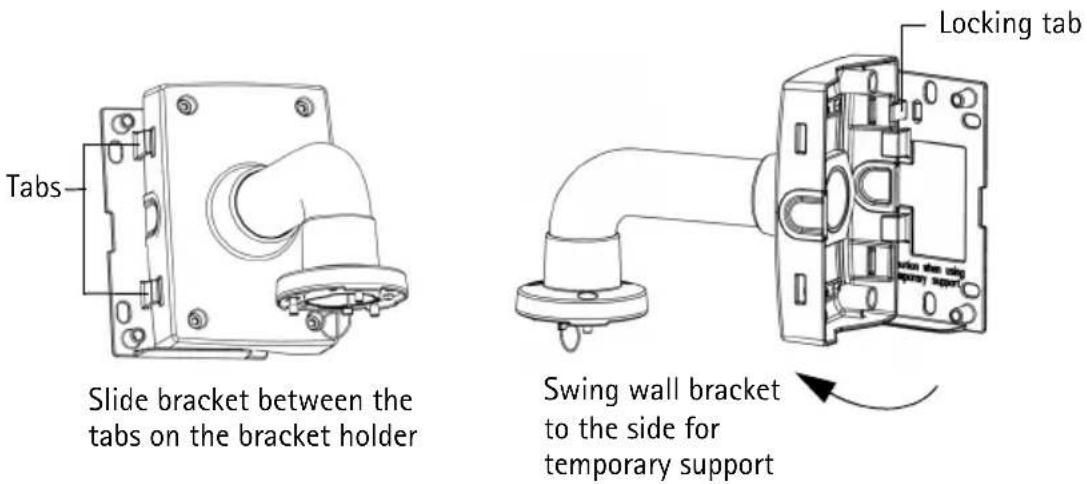 AXIS T91A64 - Install the AXIS T91A61 Wall Mount - 2