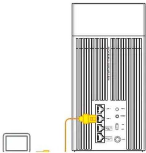 ASUS ZenWiFi Pro ET12 - Az eszköz csatlakoztatása - 2
