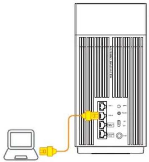 ASUS ZenWiFi Pro ET12 - Vzpostavitev povezave z napravo - 2
