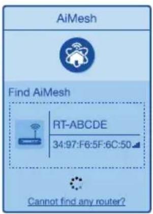 ASUS ZenWiFi Pro ET12 - AiMesh pyrep - 3