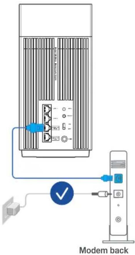ASUS ZenWiFi Pro ET12 - Prepare your Modem - 2