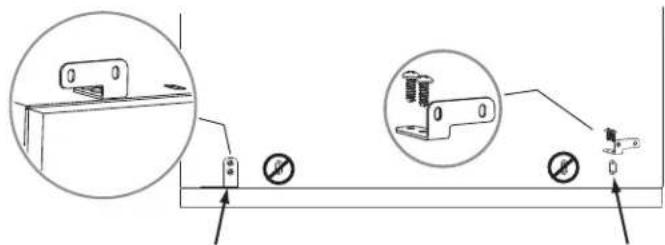 FRIGIDAIRE CFPWD15T - C1) Fijación de los accesorios de instalación de la lavadora - 3