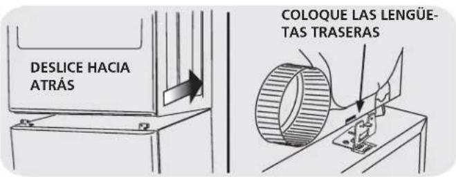 FRIGIDAIRE CFPWD15T - D1) Montaje de la secadora - 1
