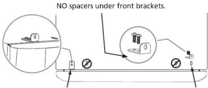 FRIGIDAIRE NLPWD15E - C2) Attaching dryer (style 1) mounting hardware - 2