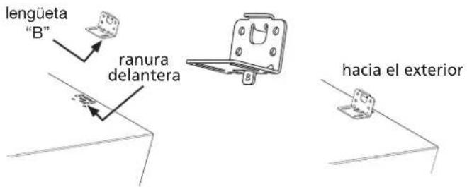 FRIGIDAIRE NLPWD15E - C3) Fijación de los accesorios de instalación de la secadora (tipo 2) - 3