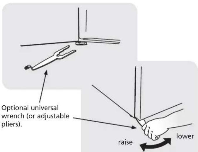FRIGIDAIRE CFPWD15R - B) Preparing pedestal before mounting washer or dryer - 2