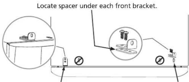 FRIGIDAIRE APWD15E - C1) Attaching washer mounting hardware - 2