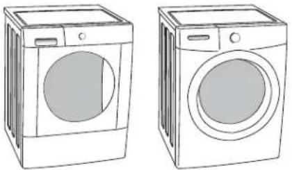 FRIGIDAIRE APWD15R - C1) Fijación de los accesorios de instalación de la lavadora - 1