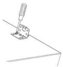 FRIGIDAIRE APWD15W - C3) Attaching dryer (style 2) mounting hardware - 4