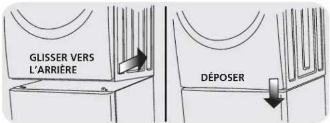 FRIGIDAIRE APWD15A - D1) montage de la laveuse - 1