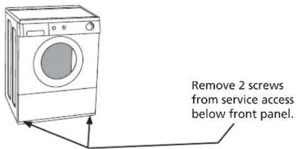 FRIGIDAIRE CFPWD15W - C_1 ) Attaching washer mounting hardware - 1