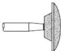 DREMEL PawControl 7760PGK - Diamond Wheel Points - 1