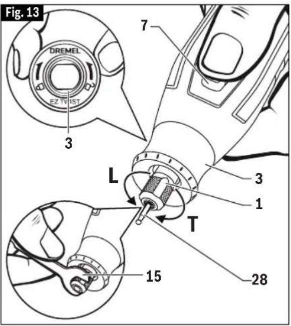 Fig. 13 DREMEL EZ TV IST 3 7 L T 3 1 15 28