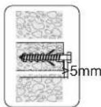 Tripp Lite WWSSFDSAM - Mounting on Concrete or Masonry Wall - 5