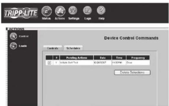 Tripp Lite SNMPWEBSOLOHV - Acciones > Control - 2