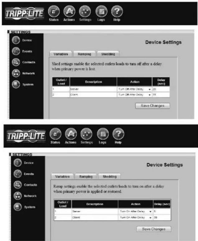 Tripp Lite SNMPWEBSOLOHV - Load Ramping and Shedding - 1
