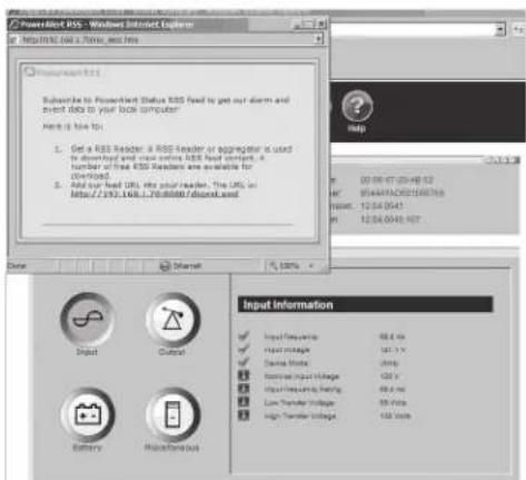 Tripp Lite SNMPWEBSOLOHV - Alimentación RSS - 2