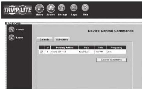 Tripp Lite SNMPWEBSOLOHV - Actions > Control - 2