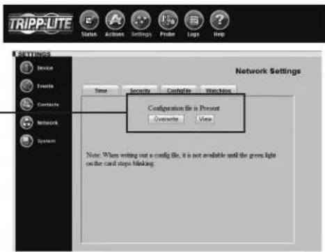 Tripp Lite SNMPWEBSOLOHV - Write Configuration/View Configuration - 2
