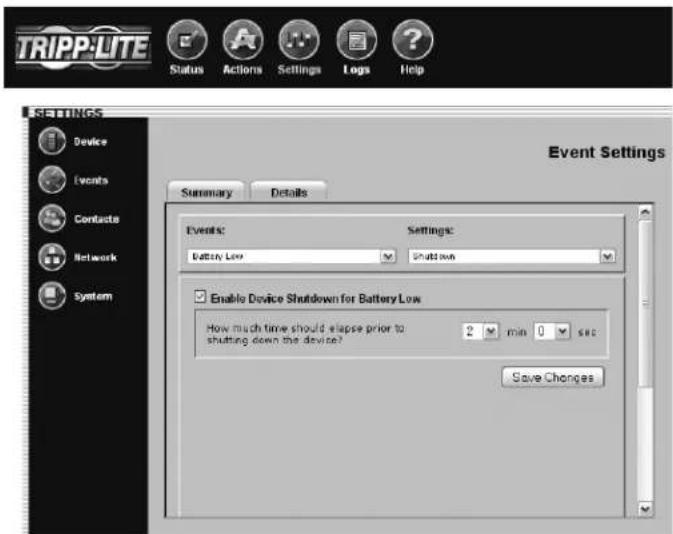 Tripp Lite SNMPWEBSOLOHV - Hactpoikn > Co6bITna - 2