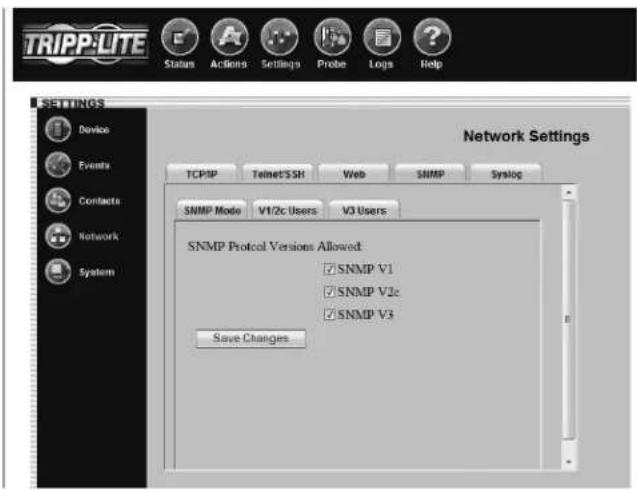 Tripp Lite SNMPWEBSOLOHV - Hactpoikn > CeTb - 3