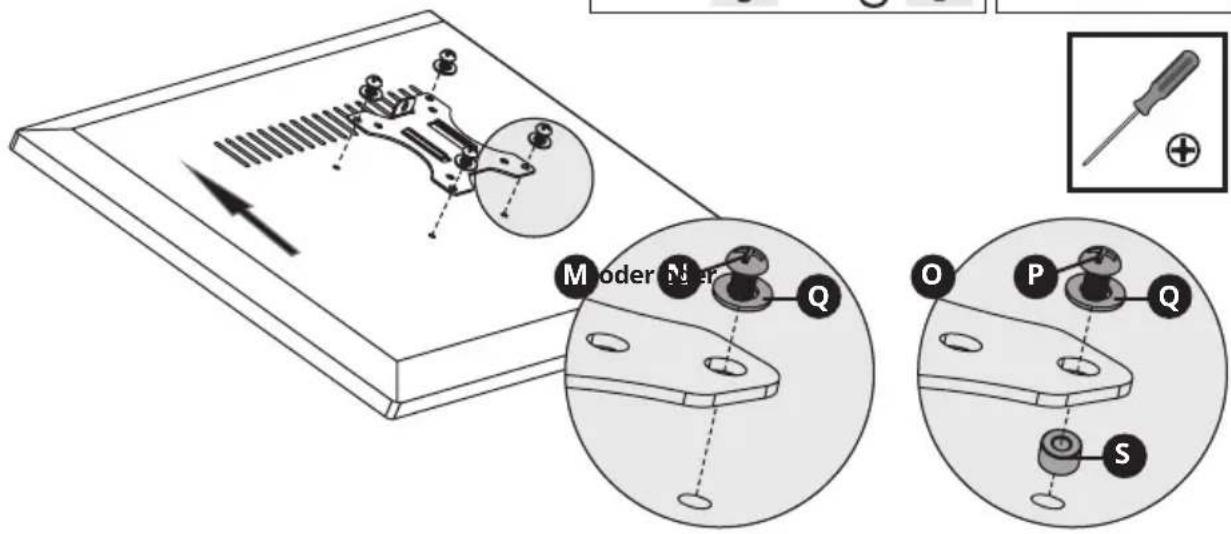Diagram illustrating a mechanical device with labeled components and cross-sectional views of a motor or gear mechanism.