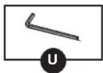 Tripp Lite WWSS1332C - Desk Clamp/Grommet Mount Assembly - 1