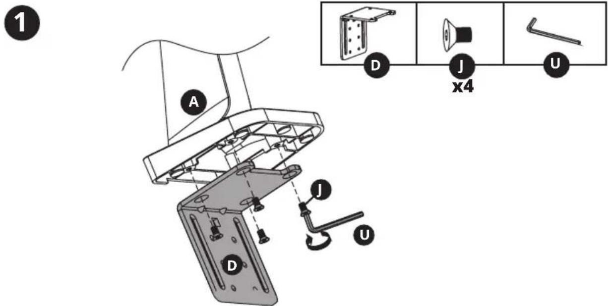 2 E K U x4 10 à 55 mm OU 40 à 92 mm C U K E