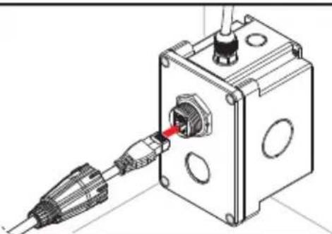 Tripp Lite N200P023BLIND - Installation du coupler de cloison de qualite industrielle (N206-BC01-IND, U325-000-IND, P569-000-FF-IND et N455-BC01-IND) - 3