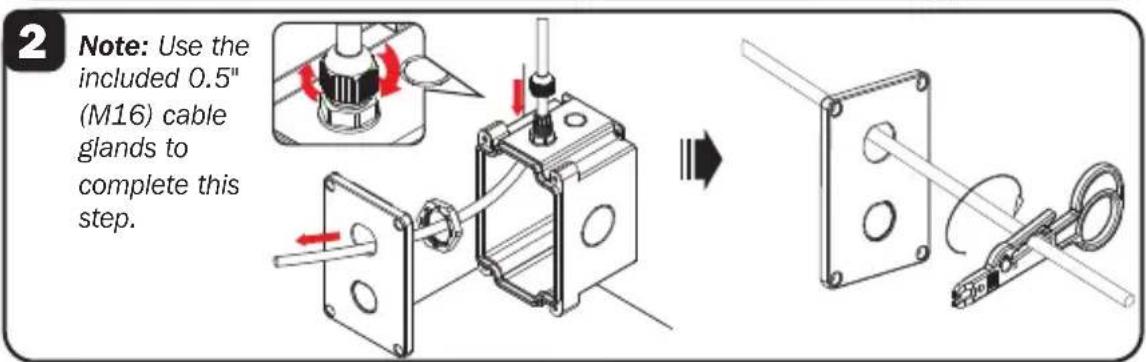 Tripp Lite N200P023BLIND - Industrial Keystone Jack Installation (N206-KJ01-IND) - 2