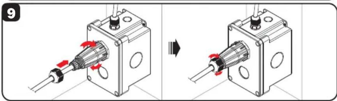 Tripp Lite N200P023BLIND - Industrial Bulkhead Coupler Installation (N206-BC01-IND, U325-000-IND, P569-000-FF-IND and N455-BC01-IND) - 4