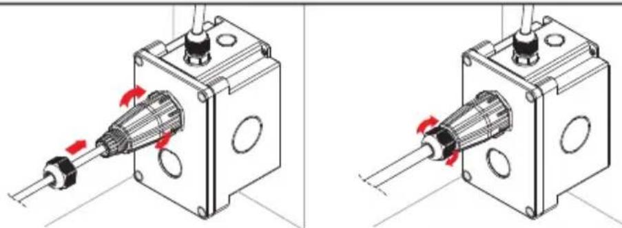 Tripp Lite N200P023BLIND - Industrial Keystone Jack Installation - 2