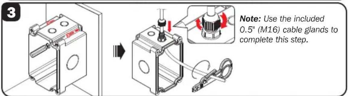 Tripp Lite N200P003BLIND - Industrial Bulkhead Coupler Installation (N206-BC01-IND, U325-000-IND, P569-000-FF-IND and N455-BC01-IND) - 3