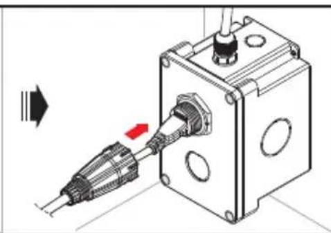 Tripp Lite N200P010BLIND - Installation du coupler de cloison de qualite industrielle (N206-BC01-IND, U325-000-IND, P569-000-FF-IND et N455-BC01-IND) - 4