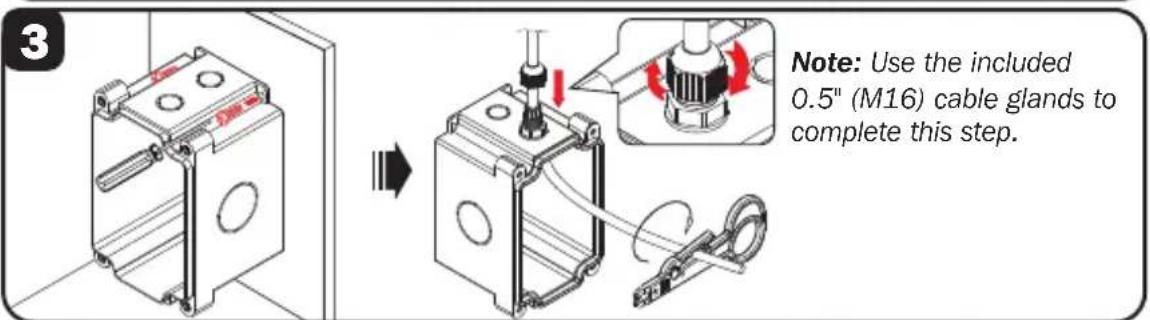 Tripp Lite N200P010BLIND - Industrial Bulkhead Coupler Installation (N206-BC01-IND, U325-000-IND, P569-000-FF-IND and N455-BC01-IND) - 3