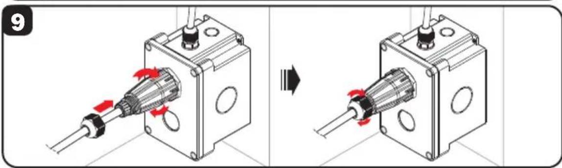 Tripp Lite N200P010BLIND - Industrial Bulkhead Coupler Installation (N206-BC01-IND, U325-000-IND, P569-000-FF-IND and N455-BC01-IND) - 4