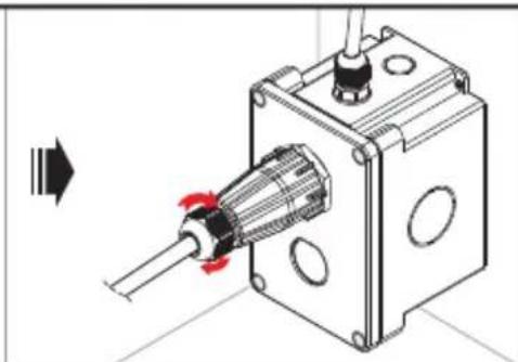 Tripp Lite N200P010BLIND - Installation du coupler de cloison de qualite industrielle (N206-BC01-IND, U325-000-IND, P569-000-FF-IND et N455-BC01-IND) - 6