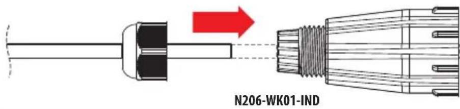 Tripp Lite N206PC50IND - Помышления установka paэбемов Keystone (N206-KJ01-IND) - 4