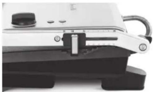 SAGE the Adjusta Grill & Press SGR250 - ANWENDUNG DER EINSTELLBAREN HÖHENVERSTELLUNG ZUM GRILLEN - 1