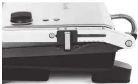 SAGE the Adjusta Grill & Press SGR250 - USO DE LA FUNCIÓN DE CONTROL DE ALTURA DE PARRILLA AJUSTABLE - 1