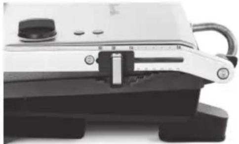 SAGE the Adjusta Grill & Press SGR250 - UTILIZAR A FUNCIONALIDADE DE CONTROLO DE ALTURA AJUSTÁVEL - 1