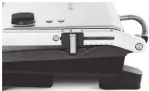 SAGE the Adjusta Grill & Press SGR250 - UTILISATION DE LA FONCTION DE RÉGLAGE DE LA HAUTEUR - 1