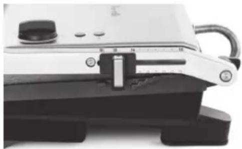 SAGE the Adjusta Grill & Press SGR250 - USING THE ADJUSTABLE GRILLING HEIGHT CONTROL FEATURE - 1