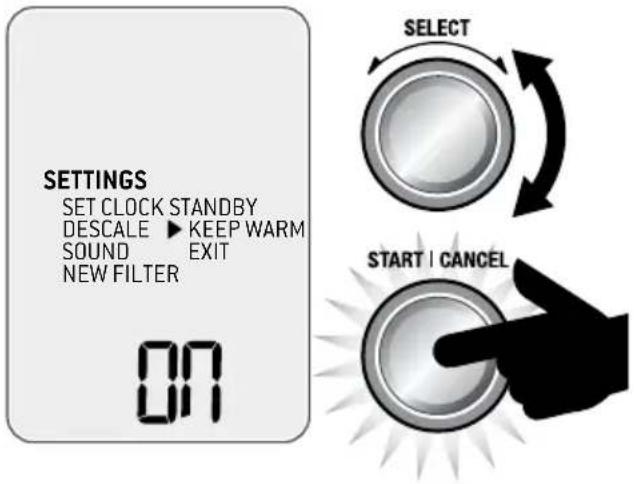 SAGE The Precision Brewer SDC450 - FUNCIÓN KEEP WARM - 1