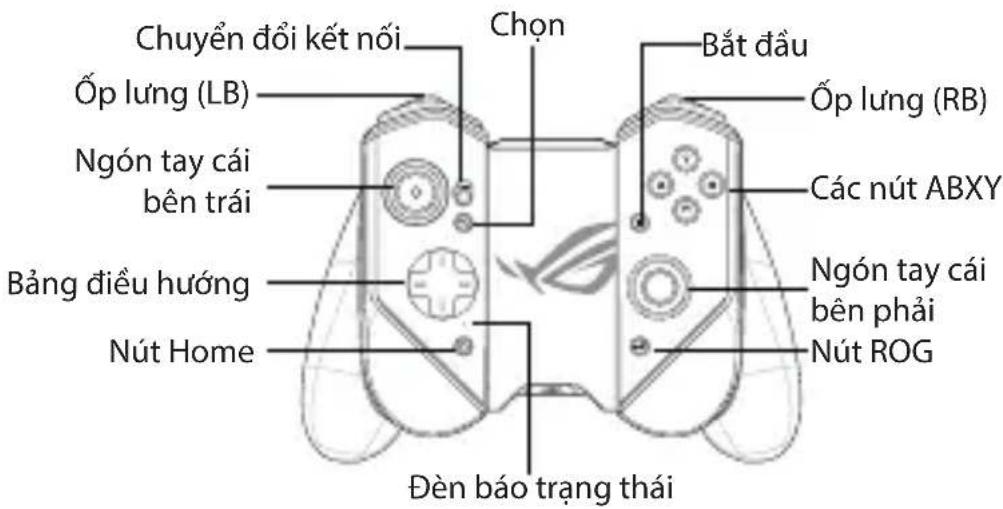 ASUS ROG Kunai 3 - Xem từ mặt trước - 1