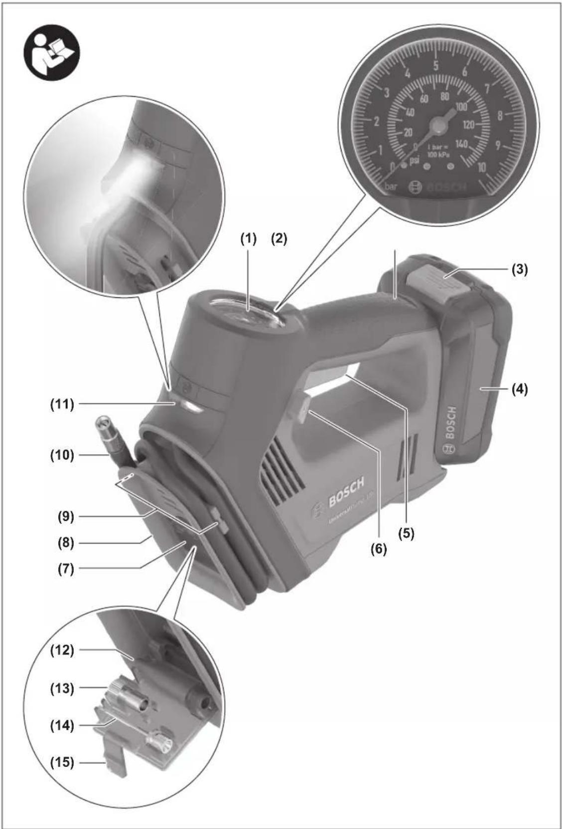 BOSCH UniversalPump 18V - 1