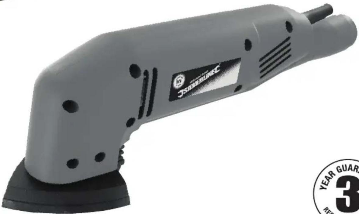 SILVERLINE 261345 - 180W Detail Sander - 1